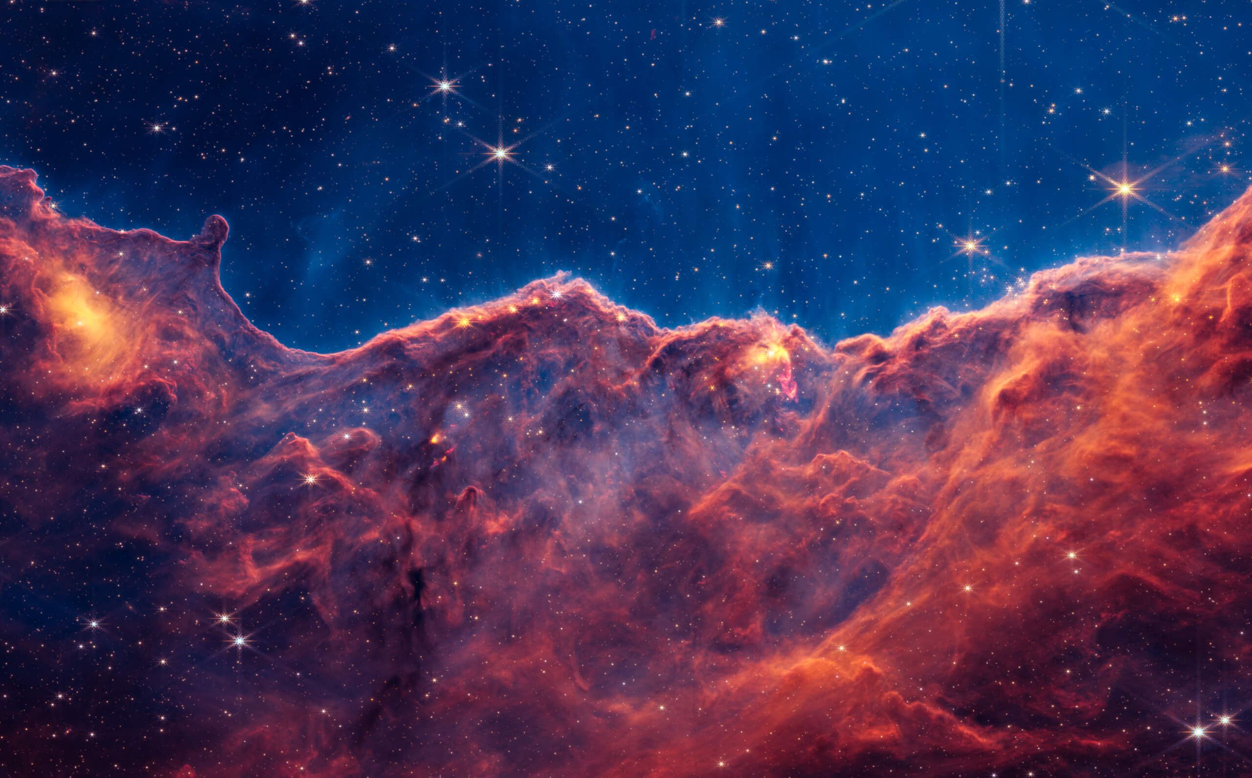Carina Nebula Jets, James Webb Telescope © NASA, ESA, CSA, STScI